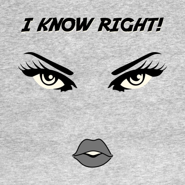 'IKR I Know Right Logo Design' by Al-loony